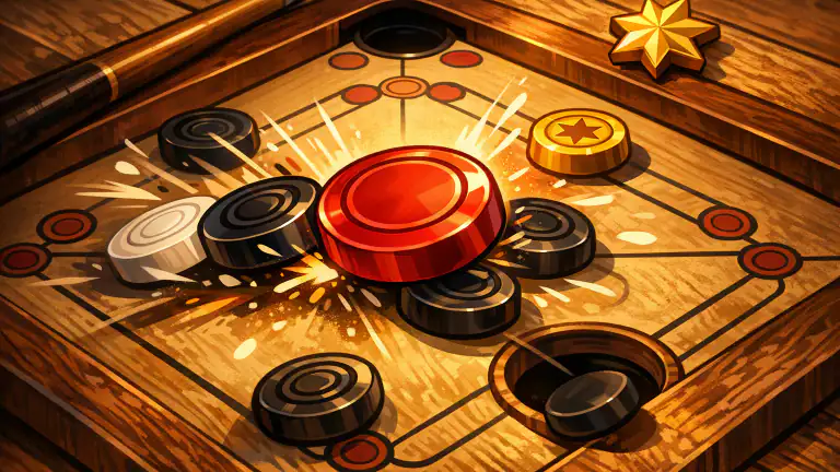 استمتع بتحديات Carrom Pool: Disc Game الآن header