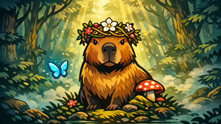Capybara Go!: Et Magisk Rollespilseventyr header