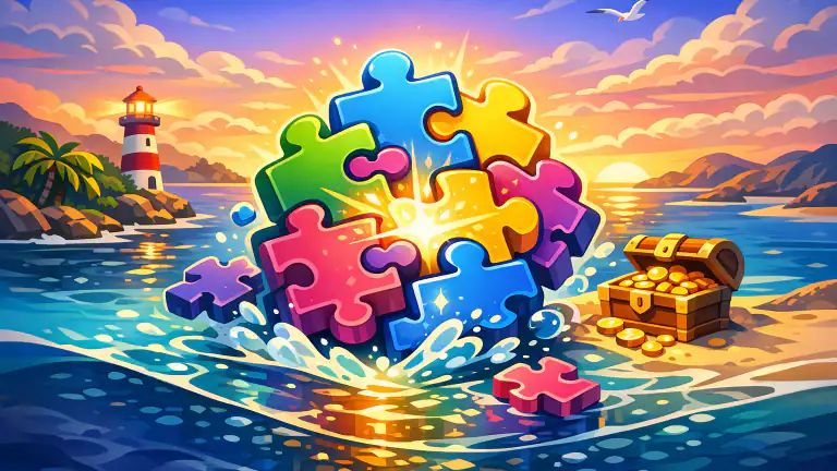 Seaside Escape®: Merge & Story vs. Konkurrenterne: Hvad Skiller Sig Ud? header