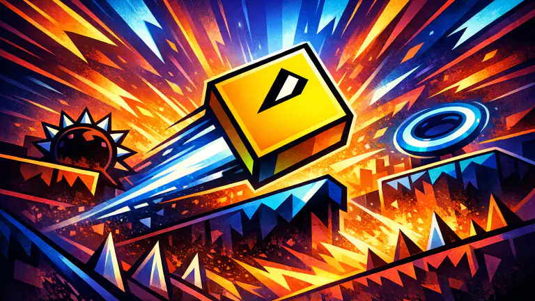 Geometry Dash Lite: Der Rhythmus, der Süchtig Macht header