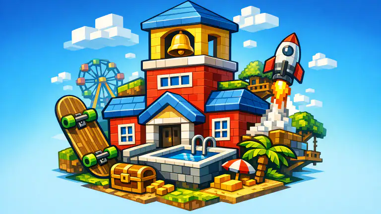 School Party Craft: Kreativität trifft Abenteuer für Mobile-Gamer header