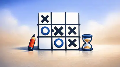 Tic Tac Toe - 2 Player XO: A Modern Spin on a Classic Game header