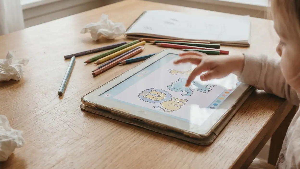 Juegos de colorear y pintar: relaja y entretiene, pero no sustituye un juego educativo