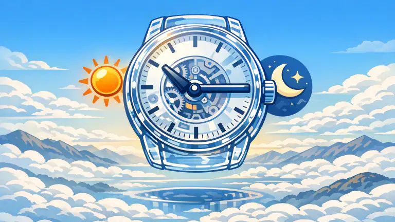 Reloj y Clima Transparente: Precisión y Estilo en tu Bolsillo header