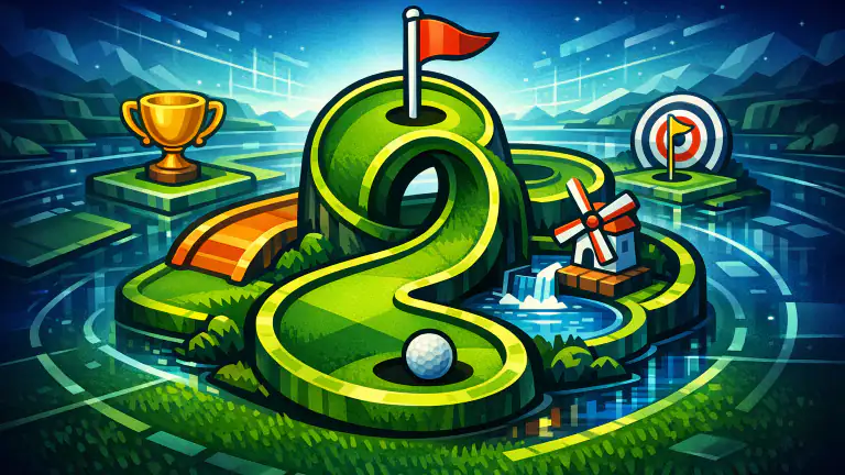 Golf Battle: Minigolfin Vetovoima Mobiilissa header