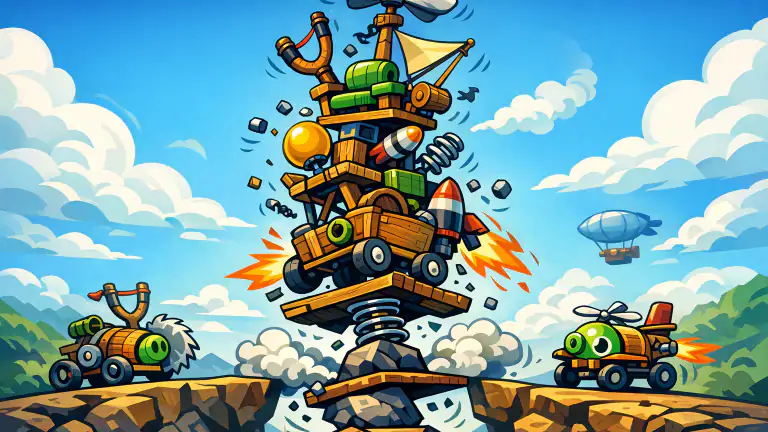 Miksi Bad Piggies Valloittaa Älypelien Maailman header
