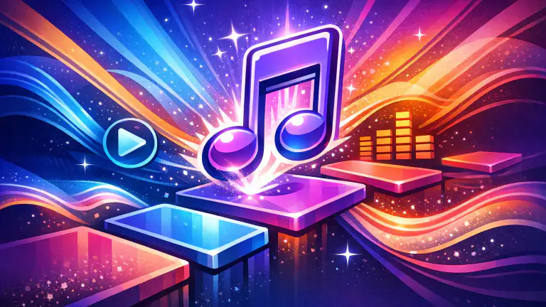 Tiles Hop Music & Ball Game: Rytmin ja Tarkkuuden Haaste header