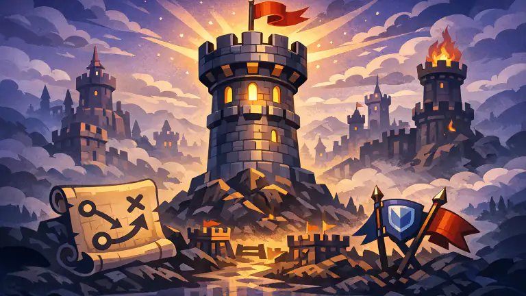 Tower War - Tactical Conquest: Strategiapelien Ykkönen? header