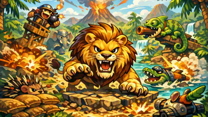 Zooba: Huumoria ja Strategiaa Battle Royalessa header
