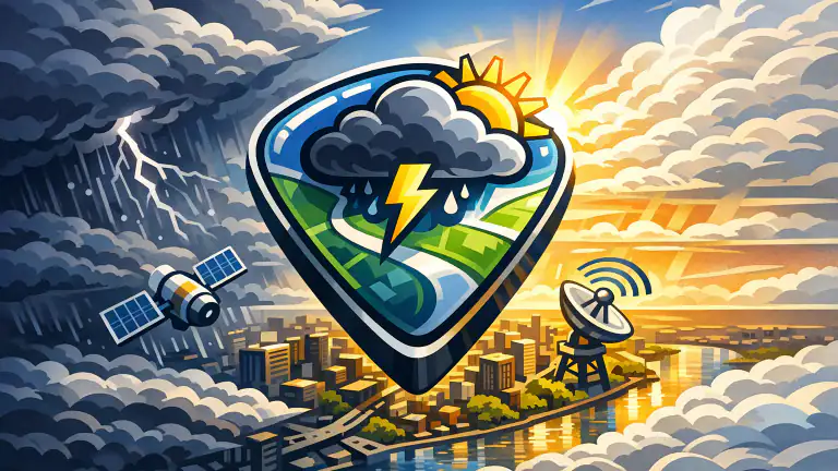 AccuWeather: Satellite Météo, votre météorologue personnel header