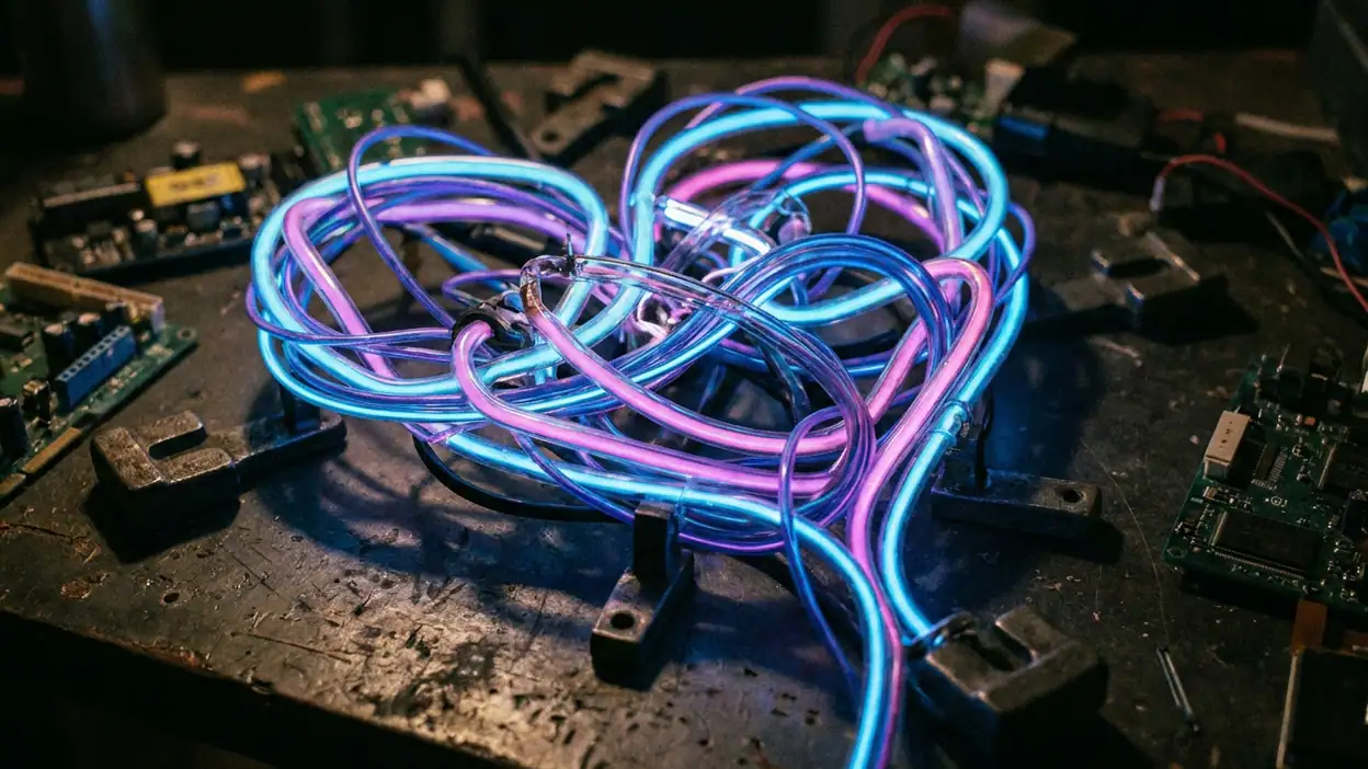 Neon Love Thème : L'Identité Numérique Réinventée