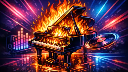 Piano Fire: Quand l'EDM Embrase le Piano sur Mobile header