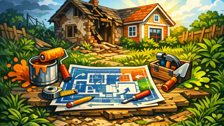 Plongez dans la Rénovation avec House Designer : Fix & Flip header