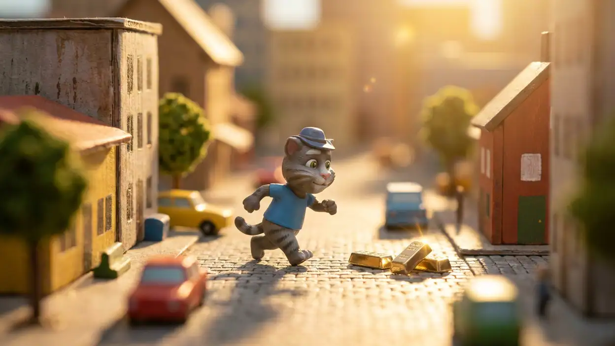 Talking Tom: Course à l'or face aux géants du jeu mobile