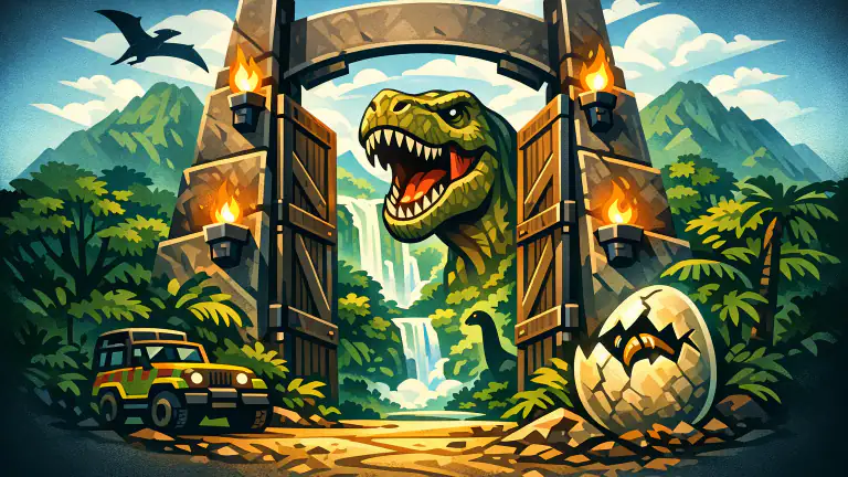 Jurassic World™: The Game में डायनासोर की रोमांचक दुनिया header