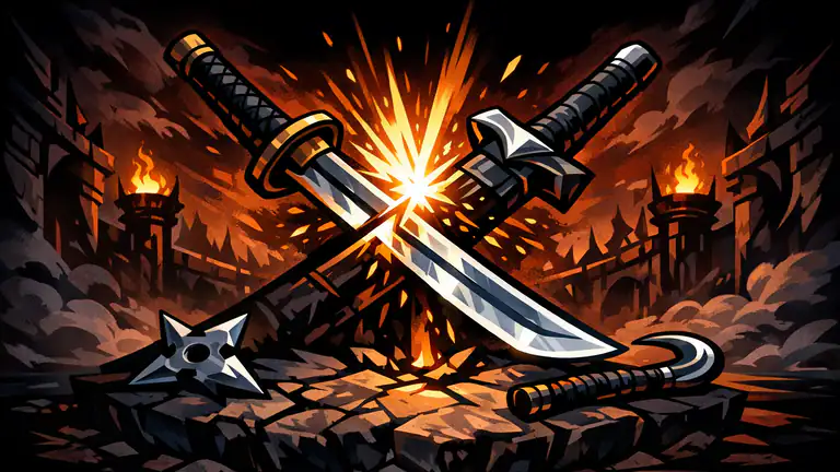 Shadow Fight 4: Arena की अनोखी लड़ाई शैली header