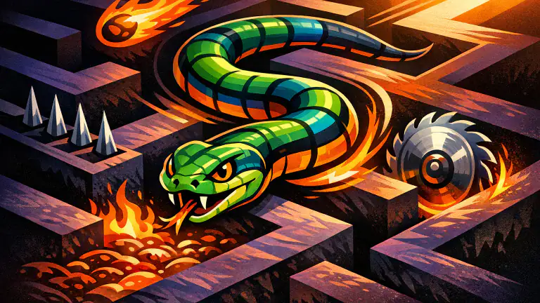 Snake Clash!: L'Arcade Irresistibile che Ti Tiene Incollato header