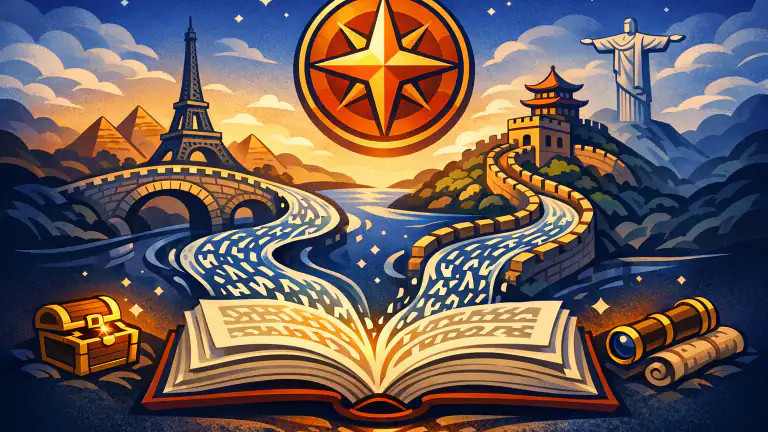 Words Of Wonders: Cruciverba – Viaggi tra i Meravigliosi Puzzle del Mondo header