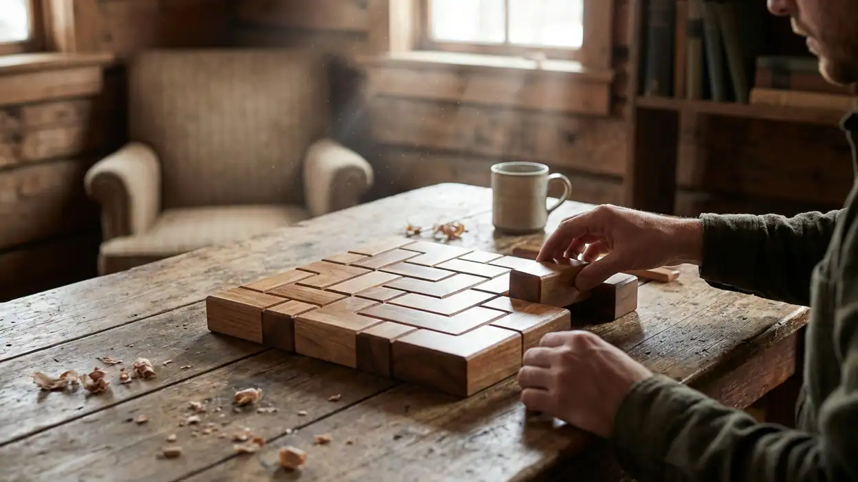 Woodoku: 木製パズルの新たな魅力を探る
