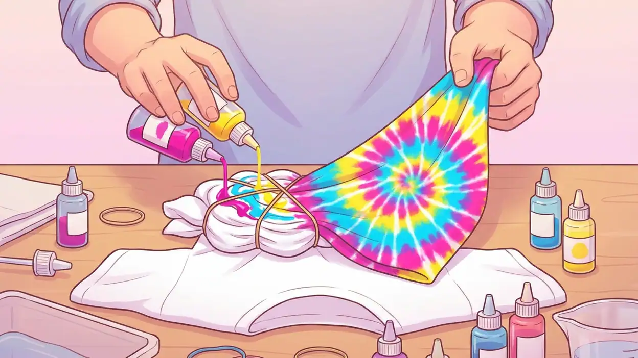 Tie Dye draait om knopen, verven en de verrassing erna