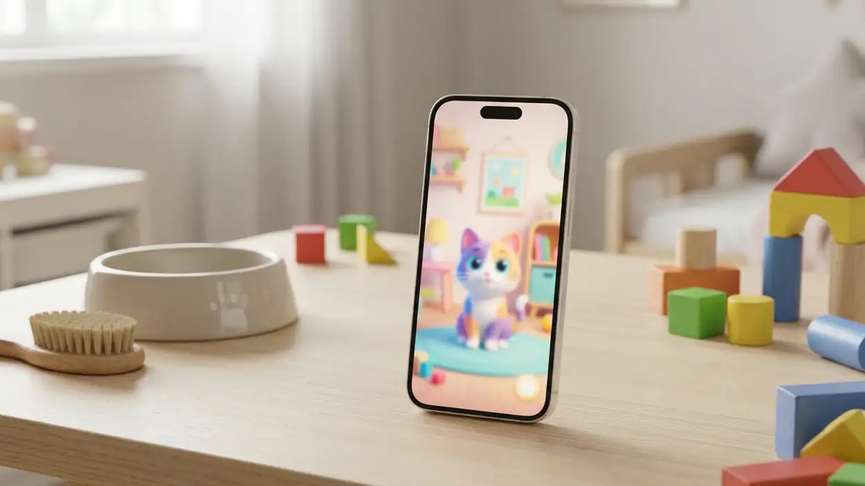 Hvordan My Talking Angela gjør omsorg til en daglig spillrutine