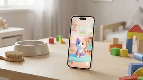 Hvordan My Talking Angela gjør omsorg til en daglig spillrutine