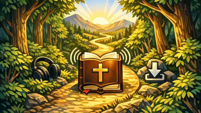 Bíblia Sagrada Áudio + Offline: Espiritualidade e Praticidade na Palma da Mão header