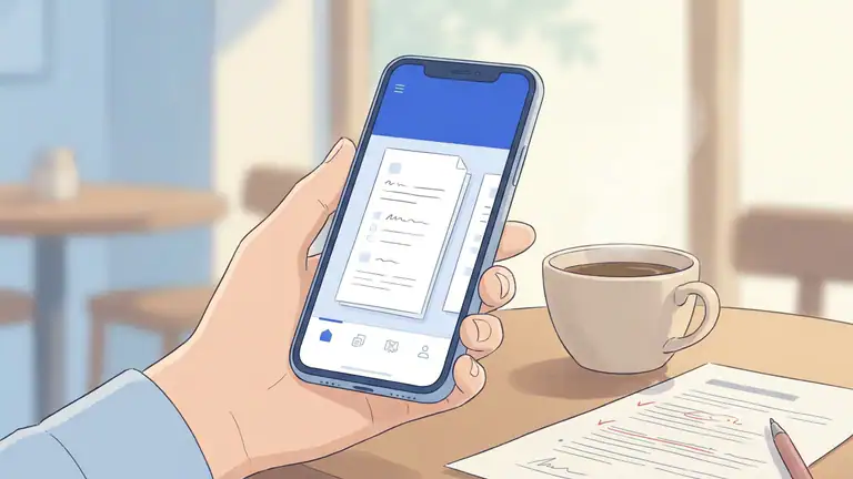 No celular, o Word precisa ir além da página header