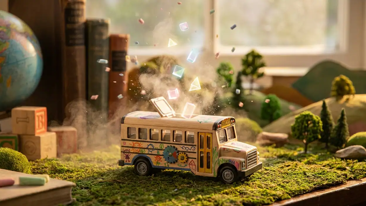 Ônibus Escolar do Bebê Panda: Educação e Diversão na Era Digital