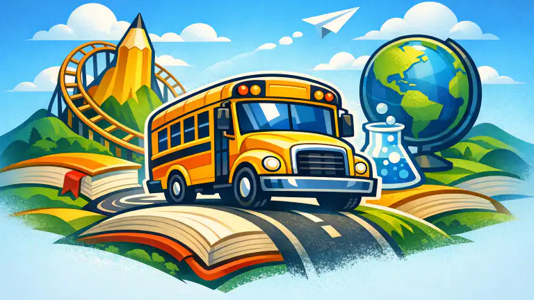 Ônibus Escolar do Bebê Panda: Educação e Diversão na Era Digital header