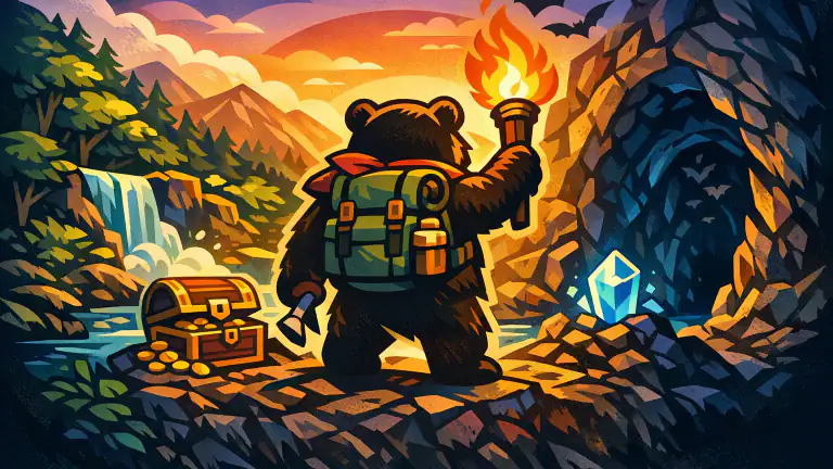 Super Bear Adventure: Explorando e Conquistando Territórios Virtuais header