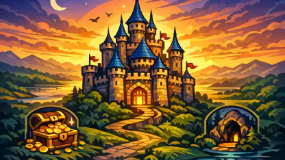 Hustle Castle: Medeltida Humor och Strategi i Perfekt Harmoni header