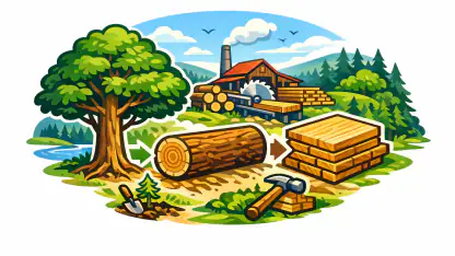 Idle Lumber: Bygg & Affärsspel – Skapa Ditt Timmerimperium header