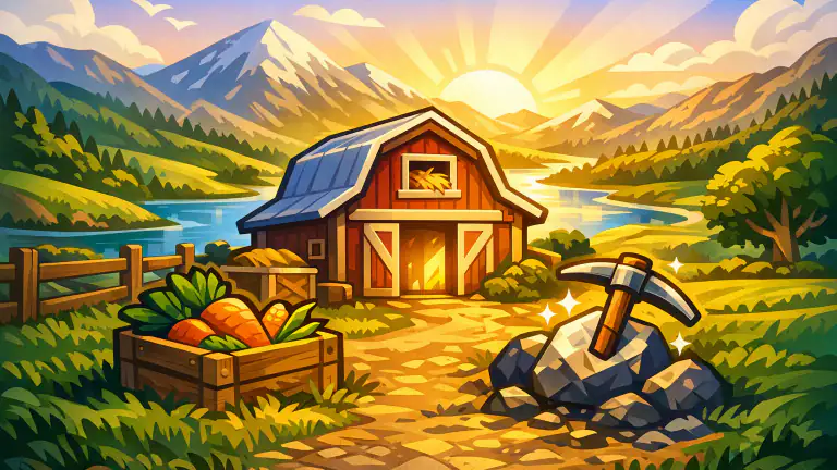 ความท้าทายและการผจญภัยใน Klondike Adventures: Farm Game header