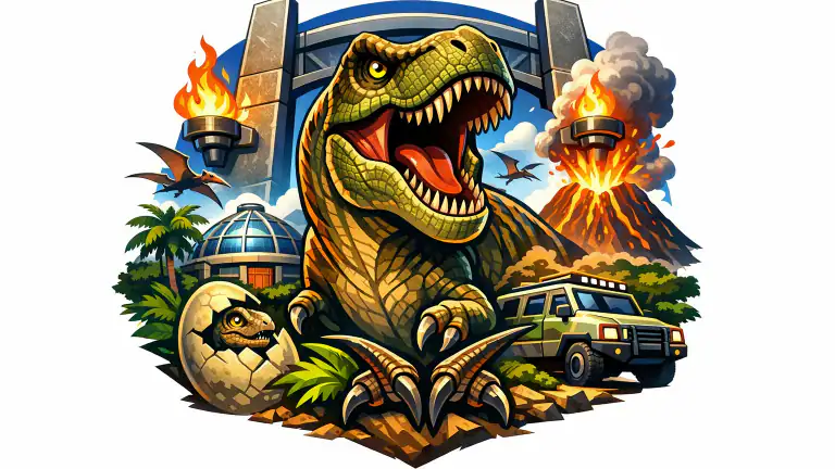สร้างโลกไดโนเสาร์ใน Jurassic World™: The Game header